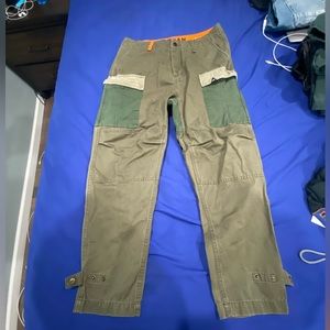 Denham the Jeanmaker Nato Patchwork Olive